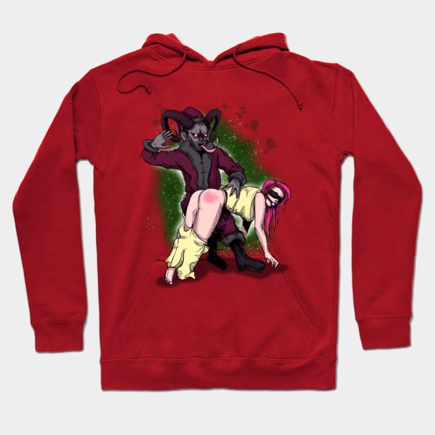 Bad Krampus Hoodie by LVBart